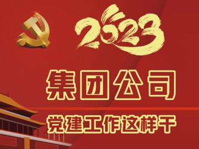 2023年，集團(tuán)黨建工作這樣干